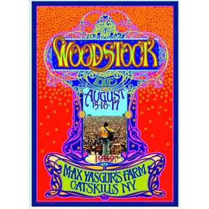 Psychedelic Woodstock 45th anniversary poster Decor Decoration