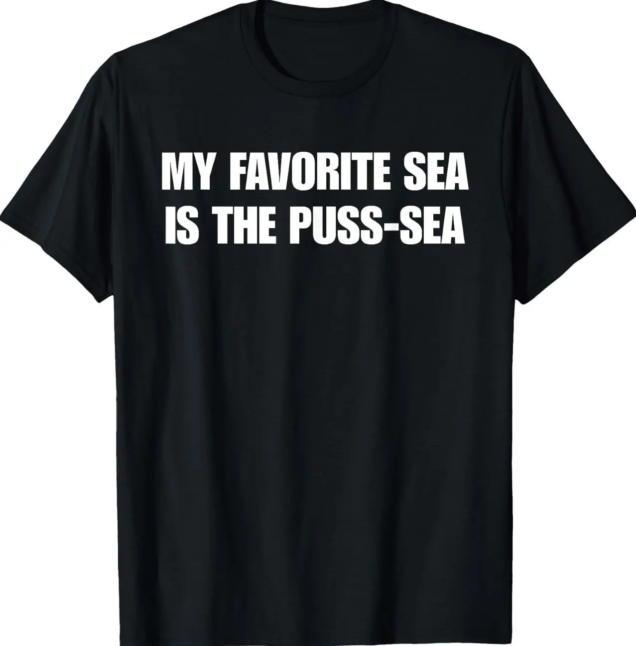 Women's Cotton Short-Sleeve Casual Classic Puss-sea Graphic T-Shirt, BEX Brand Women's Tops Clothes