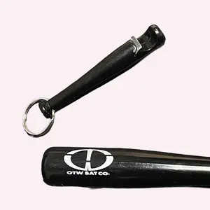 OTW Mini Baseball Bat Key Chain Bottle Opener