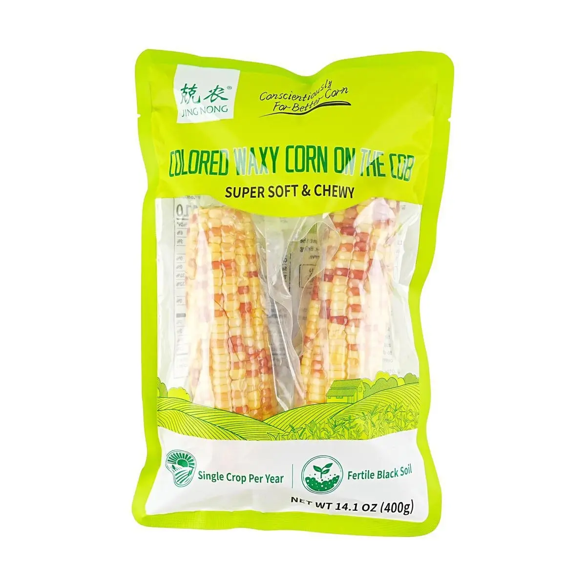 Jingnong Colored Waxy Corn on the Cob 14.1 oz