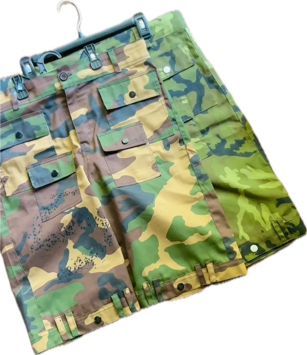 Reverse Camo Jorts