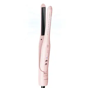 Wavytalk Cool Curl Pencil Airflow Styler - 0.65" Slim Barrel Curling Iron & Flat Iron with 360° Cool Airflow, 5 Temp Settings for Root Lift (Heat-Safe Design) #SummerVibes