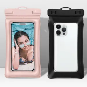 Waterproof Phone Pouch, Waterproof Phone Case for iPhone 16 15 14 13 Pro Max, IPX8 Cellphone Dry Bag Beach Cruise Ship Essentials 2Pack-8.3"