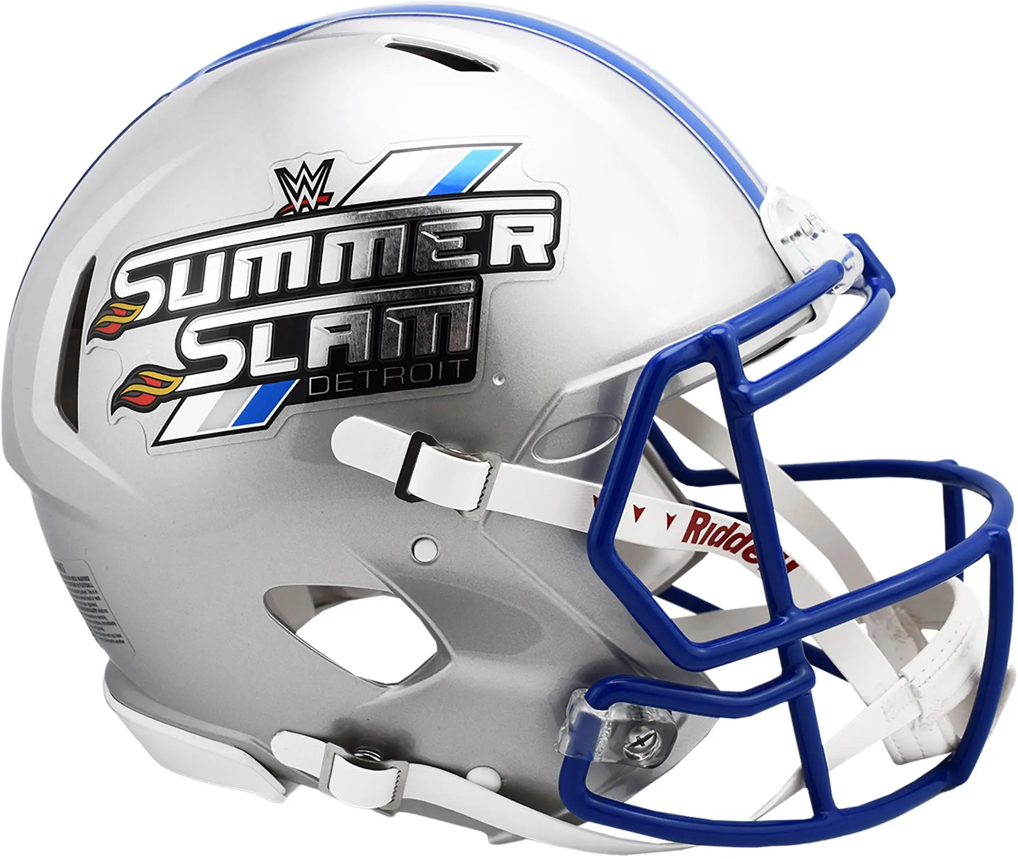 WWE 2023 SummerSlam Detroit Riddell Speed Authentic Helmet - Fanatics Authentic Certified
