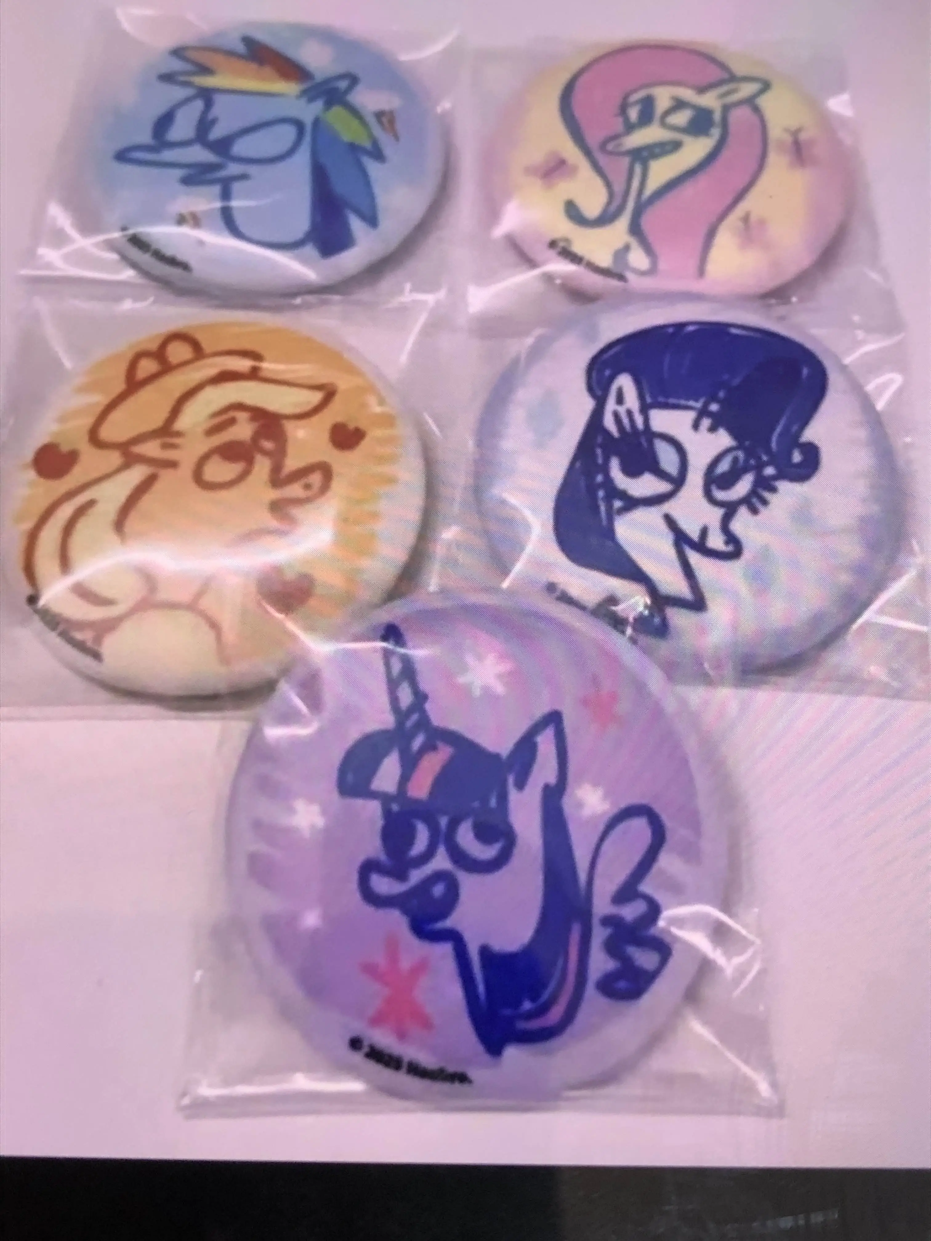 My Little Pony Kayou Single Velvet Lapel Brooch Pin - Choose Your Pony