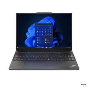 Lenovo ThinkPad E16 Gen 2 16" IPS AMD Ryzen 5 7535U 2.9GHz 8GB RAM 256GB SSD WIN11P, Black