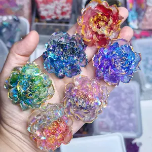 50mm Large Luminous Resin Roses- Flowers For DIY Art Craft and Decoration