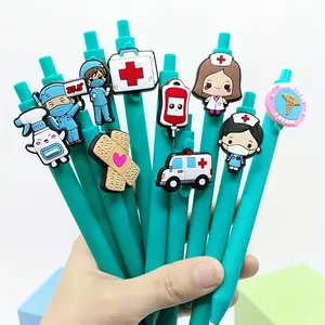 5/10pcs Nurse Doctor Writing Ballpoint Pens, Special Pen, Medical Record Pen, Nurses' Day Gift Pen, Random Style, Ideal for Healthcare Professionals, Pen Set
