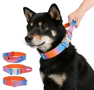 Comfort Control Tactical Dog Collar - Heavy Duty, Premium Quality, Thick and Durable for Large Dogs