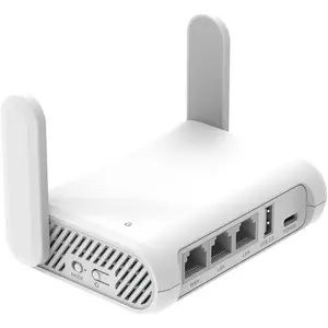 GL-SFT1200 (Opal) Portable WiFi Travel Router, Mini VPN  Router for Fiber Optic Modem, Mobile Internet WiFi Repeater, Dual Band Openwrt  Routers, /Business/RV/Cruise