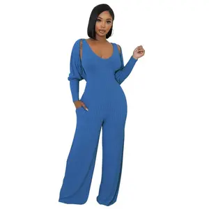 WOMEN TWO PIECE JUMPSUIT SET