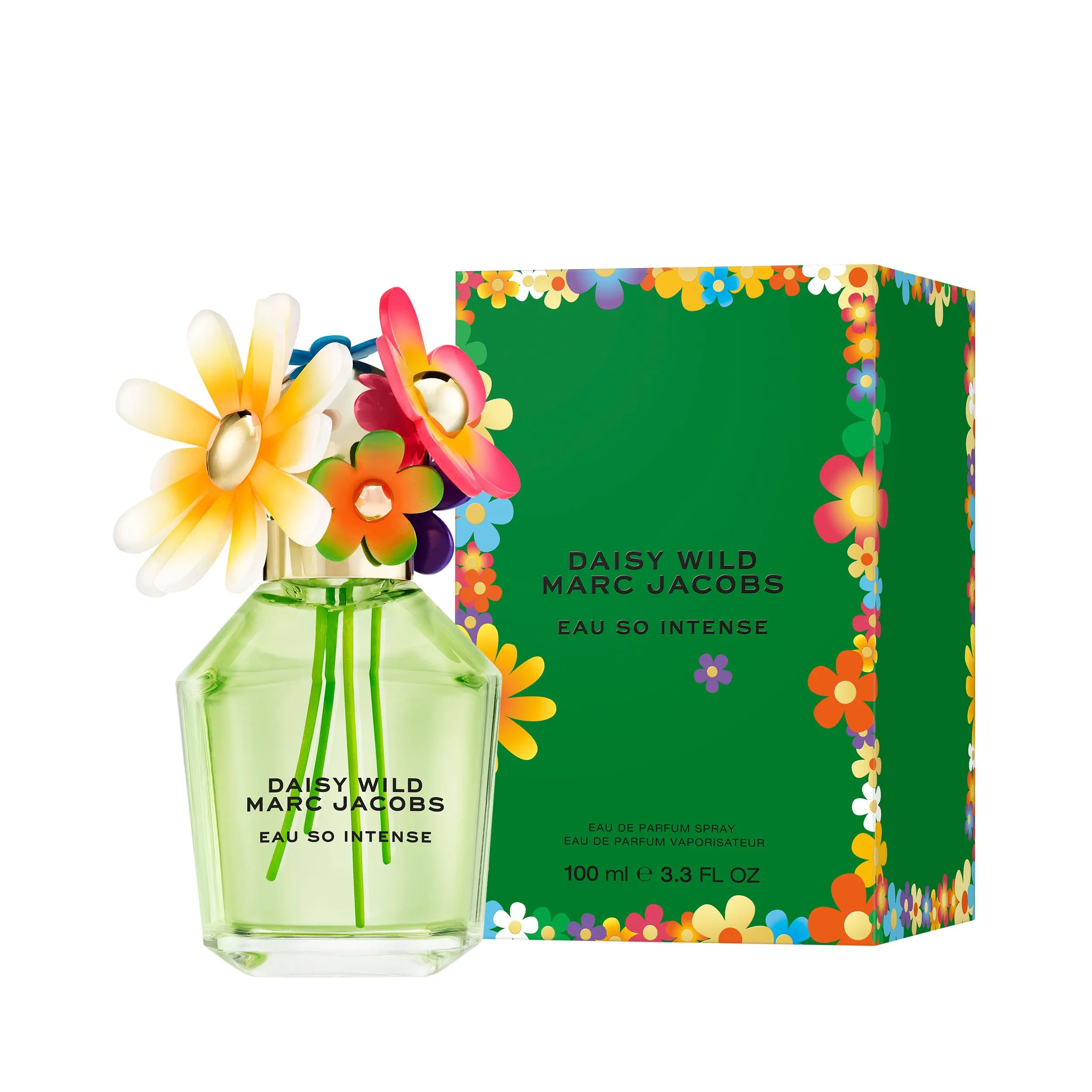 Marc Jacobs Daisy Wild Intense Eau De Parfum for Women 3.3 oz | Floral Woody Musk Fragrance Marc Jacobs Daisy Wild Intense Eau De Parfum for Women 3.3 oz | Floral Woody Musk Fragrance