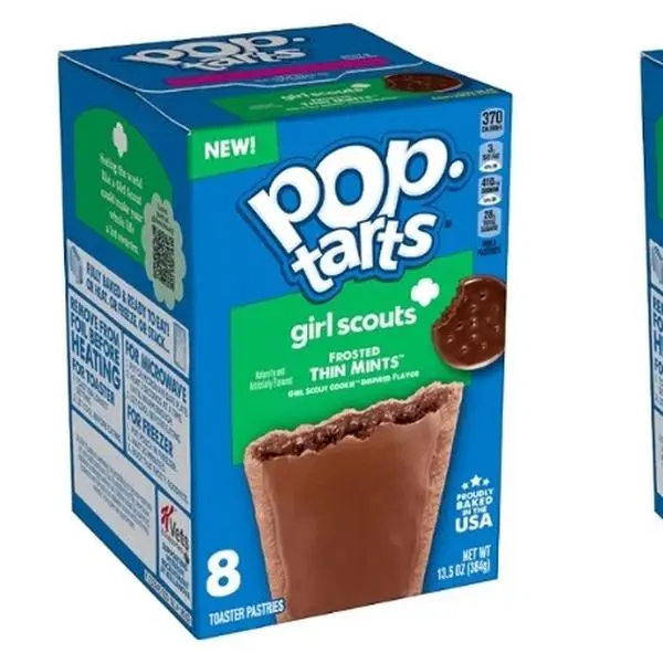 Pop Tarts Girl Scout Frosted Thin Mints 1 Box - 8 Pastries - Dessert Treats from USA - Foods Dessert Pop Tarts Girl Scout Frosted Thin Mints 1 Box - 8 Pastries - Dessert Treats from USA - Foods Dessert