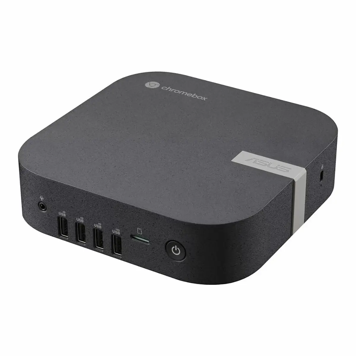 ASUS Chromebox 5a Mini Desktop Computer, Intel Celeron 7305 1.1GHz, 8GB RAM, 128GB SSD, Chrome OS, Black