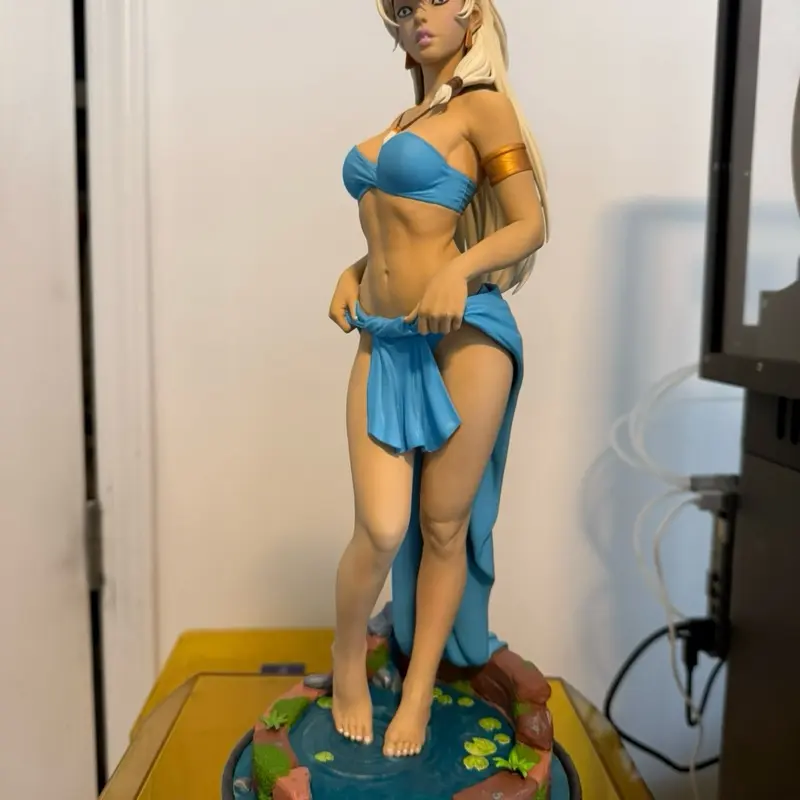 Kida from Atlantis. Resin Model.