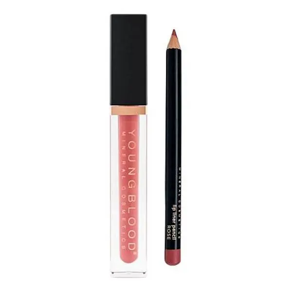 Youngblood Mineral Cosmetics Youngblood Cosmetics Lip Creme and Lip Liner 2-Piece Set