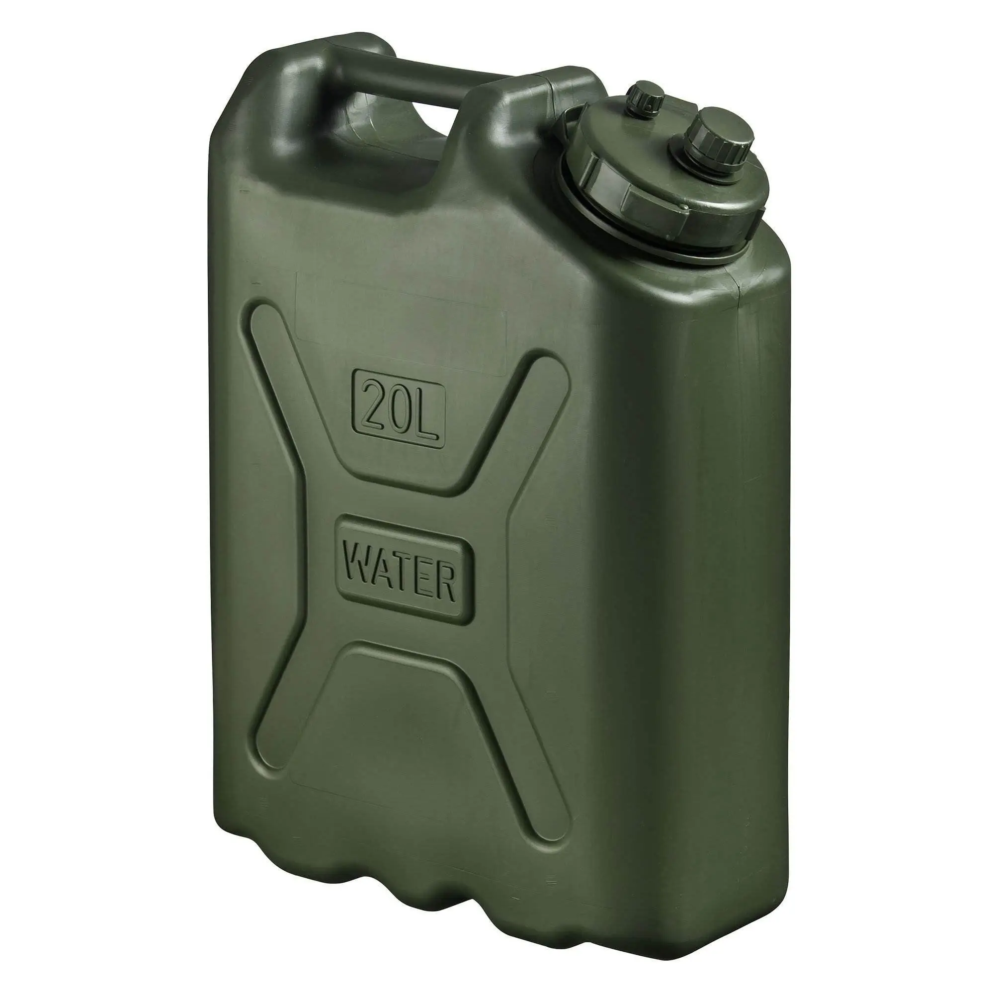 Scepter BPA Durable 5 Gallon 20 Liter Portable Water Storage Container, Green Scepter BPA Durable 5 Gallon 20 Liter Portable Water Storage Container, Green