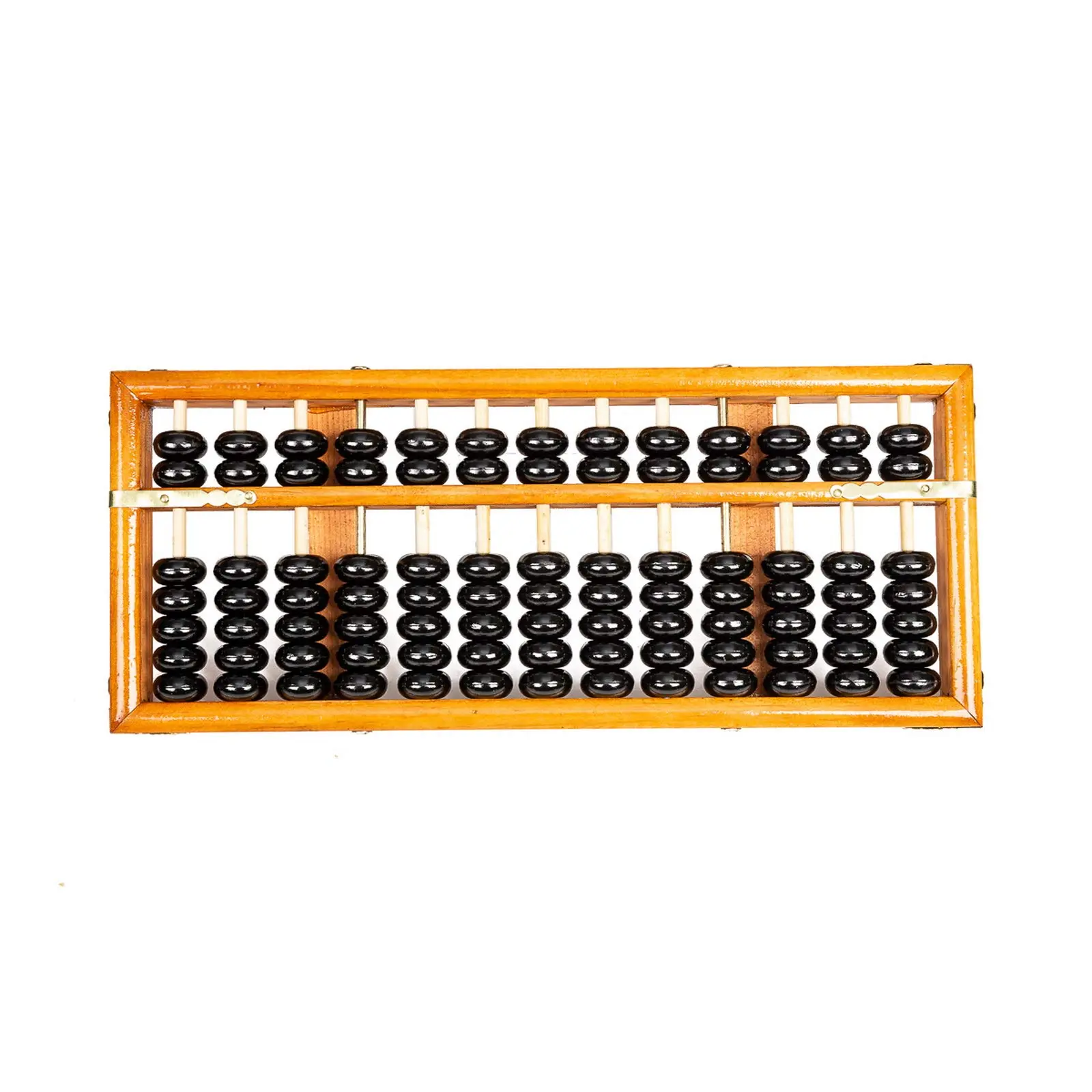 Asian Home 13-Column Beaded Wooden Abacus Toy, Wood Frame Historical Soroban Calculator, Visual Learning Tool for Math Learning (Ages 12+) – Chinese Japanese Counting Tool for Professional Use, Visual Learning Tools