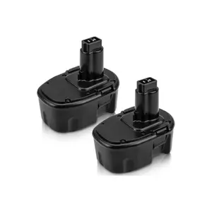 2 Packs 3.6Ah Ni-Mh DC9091 DW9091 Battery Replacement for Dewalt 14.4V Battery Compatible with Dewalt 14.4 Volt Battery Power Tool Environmentally Friendly Stability Longer Life