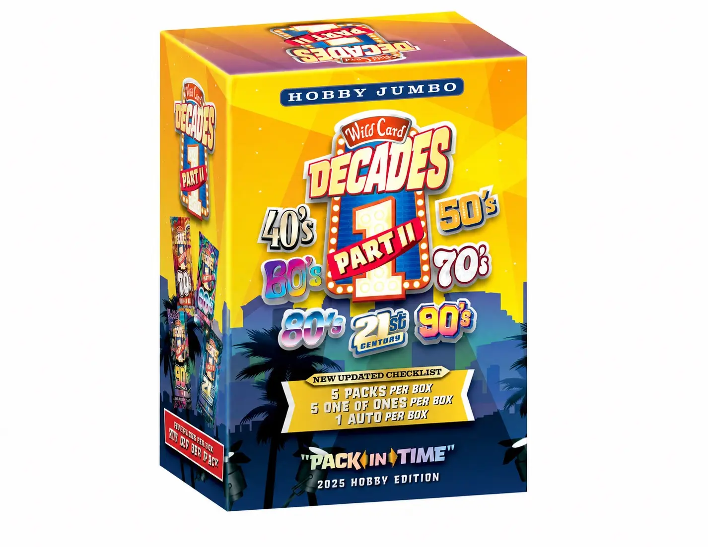Wild Card Decades Hobby Jumbo Part 2 - Pop Culture Collectible Cards