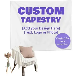 Tapestry  Custom Tapestry Personalized Backdrop Wall, Upload Images Banners and Signs, Customized Living Room Bedroom Decor with Photo/Text for Wedding Birthday Christmas, Horizontal.Multiple sizes are available for selection. Decoration Ha