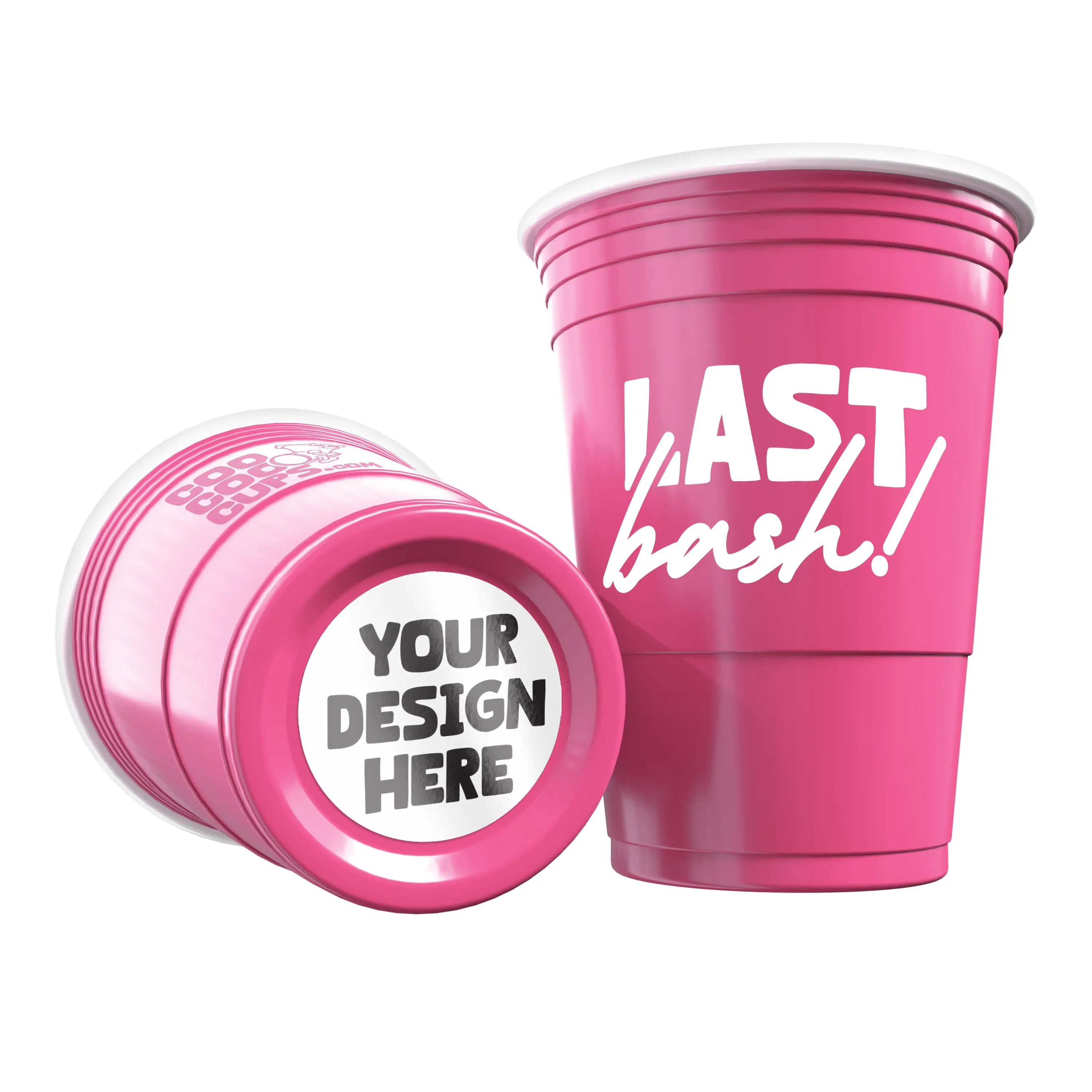 CooCoo Cups® 16oz Customizable Bachelorette Party Cups - 50 Count