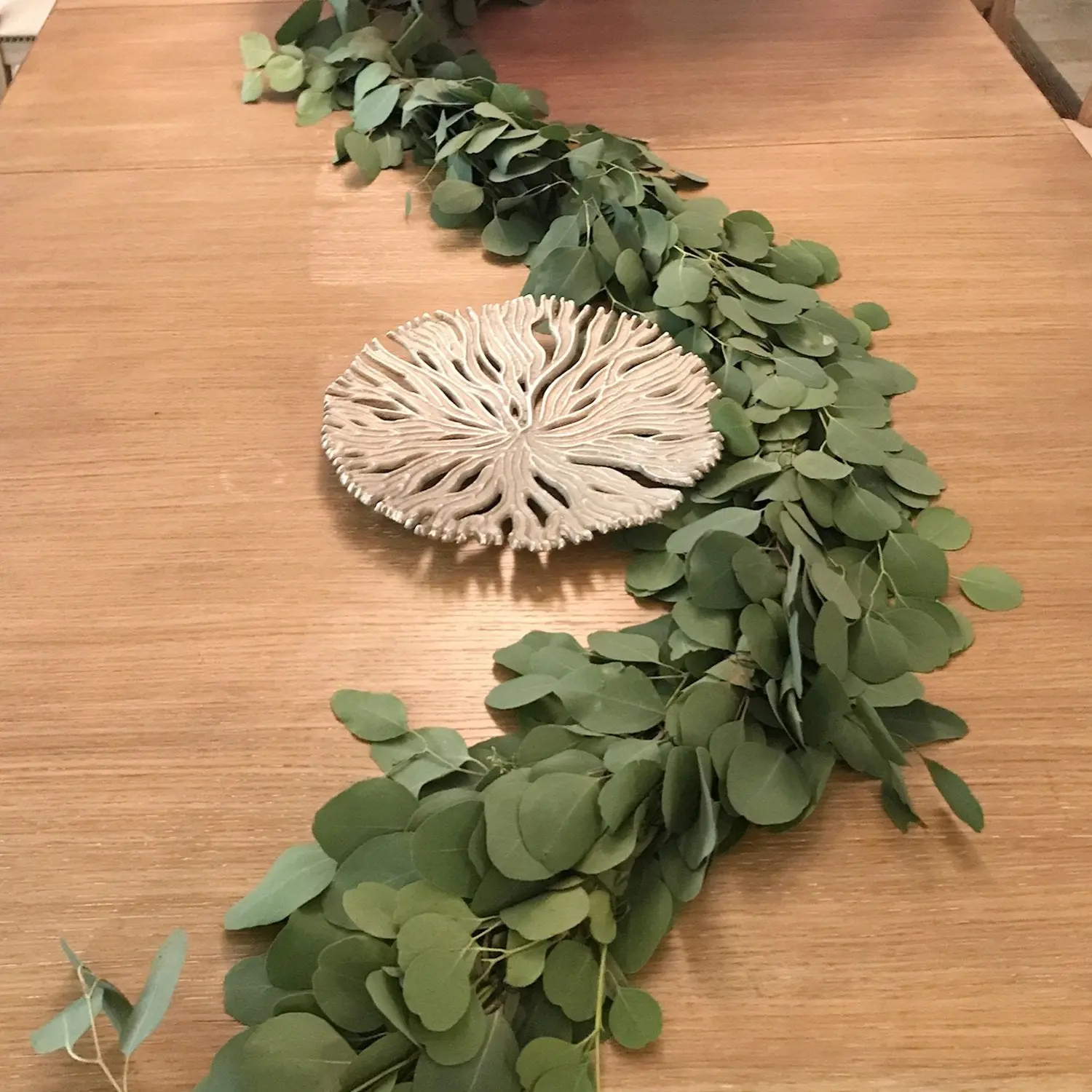 Silver Dollar Eucalyptus Garland