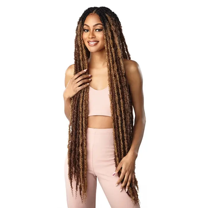 Sensationnel Lulutress Pre-Looped Crochet Braid - BUTTERFLY LOCS 36"