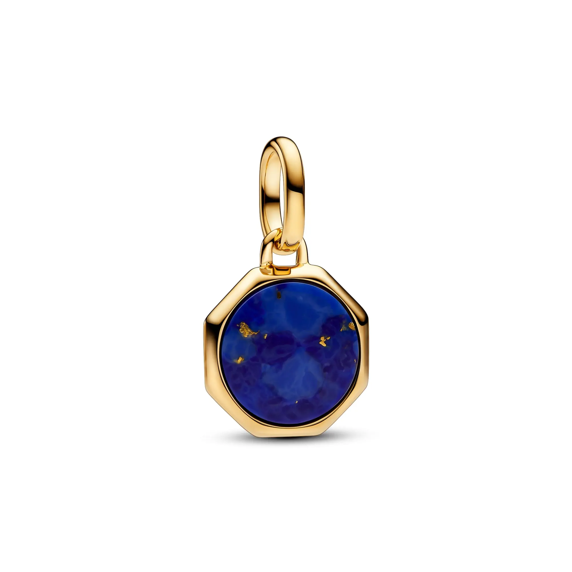 Pandora ME Blue Engravable Mini Medallion Charm 763388C01
