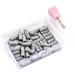 80/120/150/180/240 Grits Sanding Bands for Nail Drill Sanding Bands for Nail
