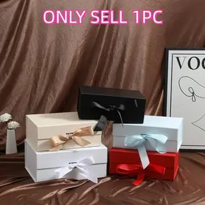 Colorful Magnetic Buckle Gift Box, Foldable Holiday Packaging, Single Piece Blank Shoe Clothing Gift Box, Ideal for Festive Occasions, Creative Gift Packaging, Gift Box Design