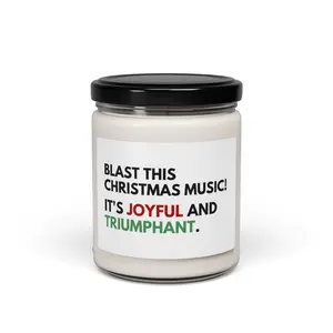 Grinch Christmas Movie Quote Candle - Funny Holiday Gift, Festive Soy Candle, Seasonal Home Decor, 9oz Jar