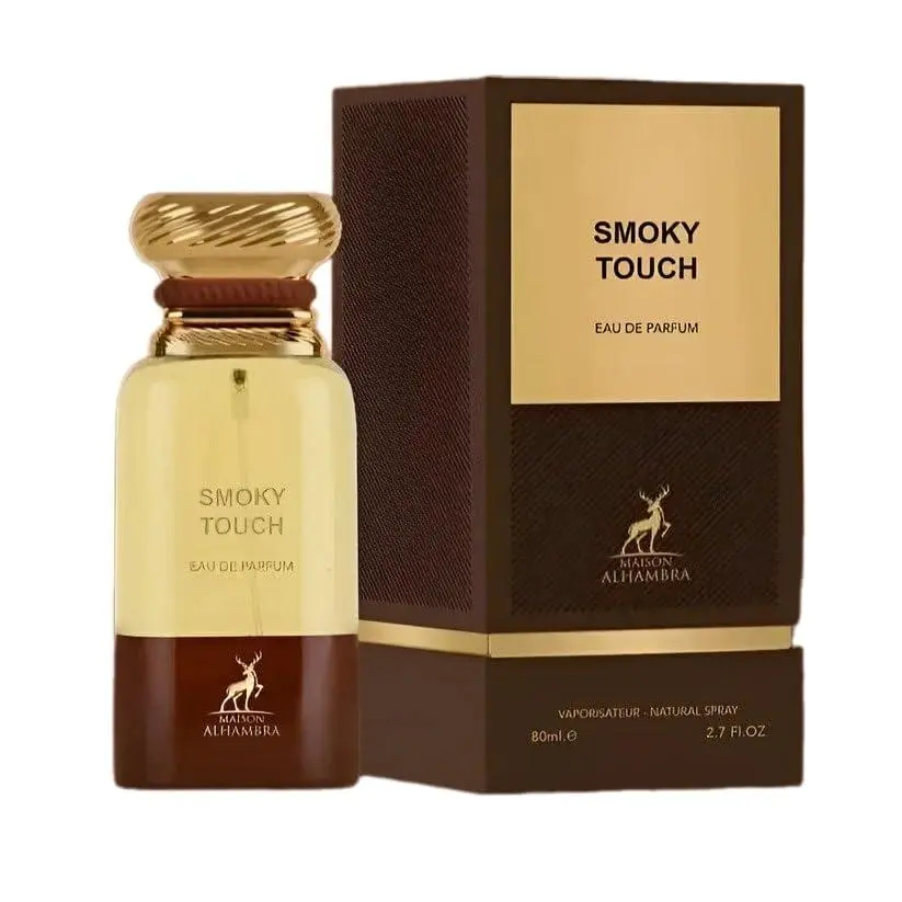 Smoky Touch by Maison Alhambra 2.7oz Perfume for Men and Women Aromatic Woody Fragrance Citrus Woody Musk