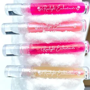 Nourishing & Hydrating Lip Gloss - Infused With Raspberry Seed Oil, Jojoba Oil, & Vitamin E | Makeup | Smooth | Glossy | Moisturizing Lipstick Cosmetic