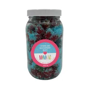 Mama V’s Candy Fruit Blasts (Now in Jars) Extreme Sour, Sour or Sweet Options Mega Viral Candy TikToks #1 Extreme Sour Treats
