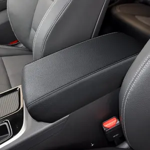 Faux Leather Memory Foam Armrest Pad, Waterproof Car Interior Cushion with Protection, Automotive Car Accessory for 2015-2019 Sonata