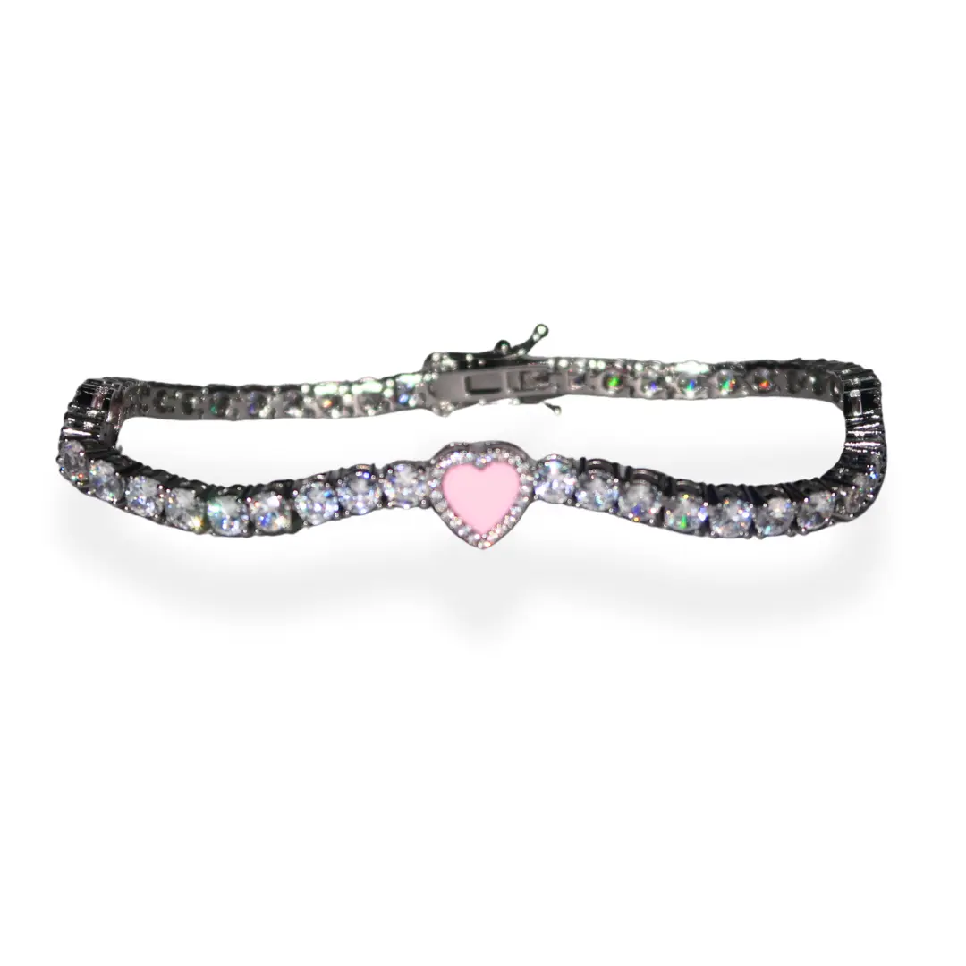 Lover Girl Tennis Anklet