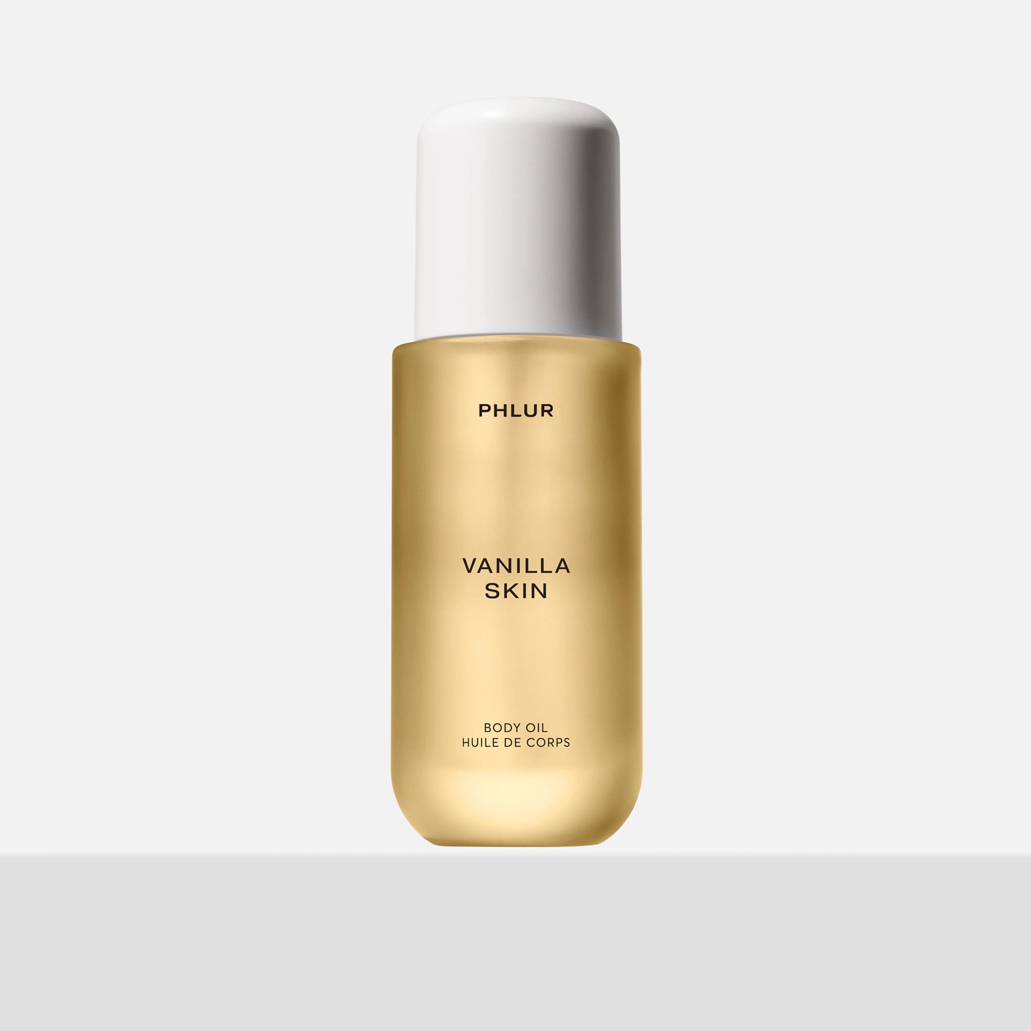 PHLUR Vanilla Skin Body Oil - Silky Lightweight Scented Body Oil with Vanilla, Pink Pepper & Sandalwood (4 fl oz)