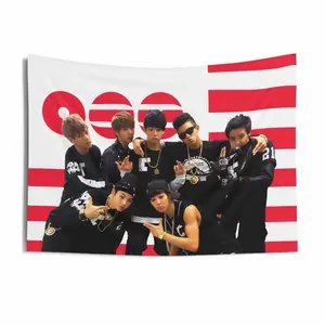 Custom #016 Bang No More Dream Flag Kpop Concert Banner: 2026 Kpop Tour Wall Banner Merch & Gift 2026