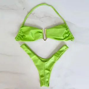 Underwire Bikini Swimsuit High Waist Swimwear for Women Push Up Two Piece Bathing Suits Push Up Summer Female