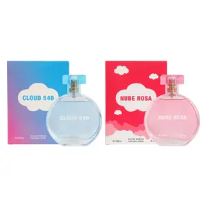Bundle of Cloud 540 and Nube Rosa Spray Perfume Eau de Parfum for Women 100ml/3.3fl.oz.