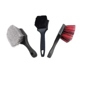 Tire brushes kit ( soft , small hard , big hard bristles )
