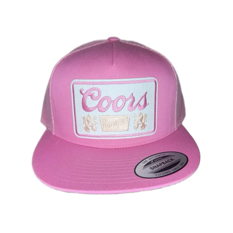 Pink Coors Trucker Cap