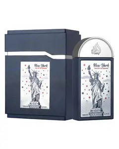 Lattafa Pride New York The City Of Dreams 100ml (3.4oz) Concentrate Non-Toxic Modern Spiced Floral Woody Aroma Unisex EDP, Urban Perfume with Patchouli & Fruity Notes, Modern Unisex Fragrance