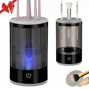 Electric Makeup Brush Cleaner, USB Makeup Brush Cleaner Machine, Portable Makeup Brushcleaner with Brush Cleaner Mat, Suitable for Most Makeup Brushes, Best Gift Choice, Makeup Brush Washer, Makeup Tool Cleaner