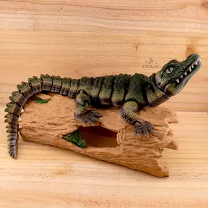 Florida Alligator 3D Print - Detailed Wildlife Figurine l Andean Workshop