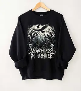 Motionless In White Shirt, Gothic Music Apparel, Another Life Shirt, Band Graphic Unisex Cotton Tee