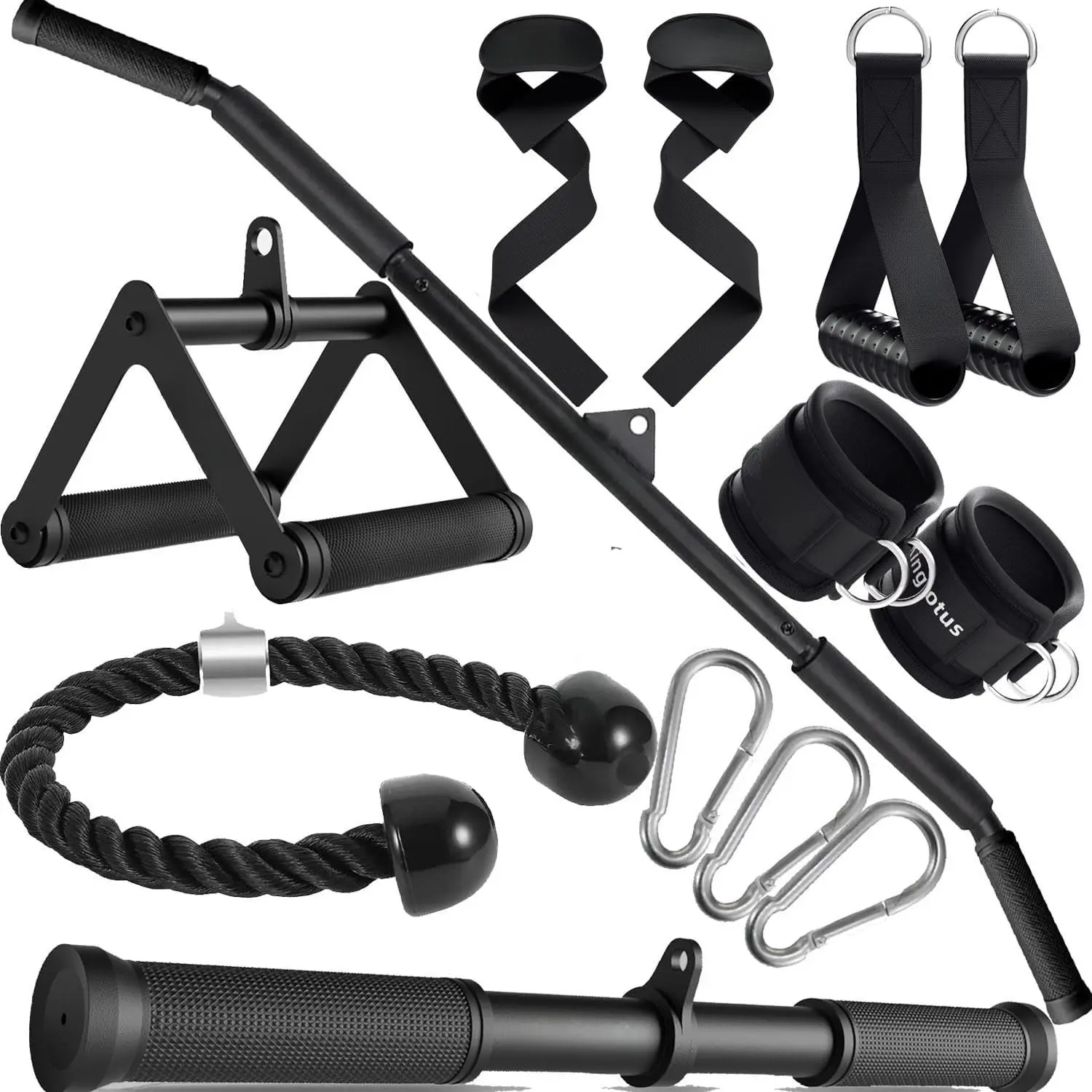 Machine for  Gym, Triceps Press Down  Machine attachments, LAT Pull Down attachments, Triceps Pull Down attachments, Fitness Equipment  Accessories.
