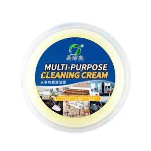 Easy Shine Multi-Purpose Cleaning Cream - No-Rinse Formula for Canvas Leather Sneakers White Shoes Furniture Rubber Toys Car Interiors - Safe Durable Footwear & Bedroom Cleaner