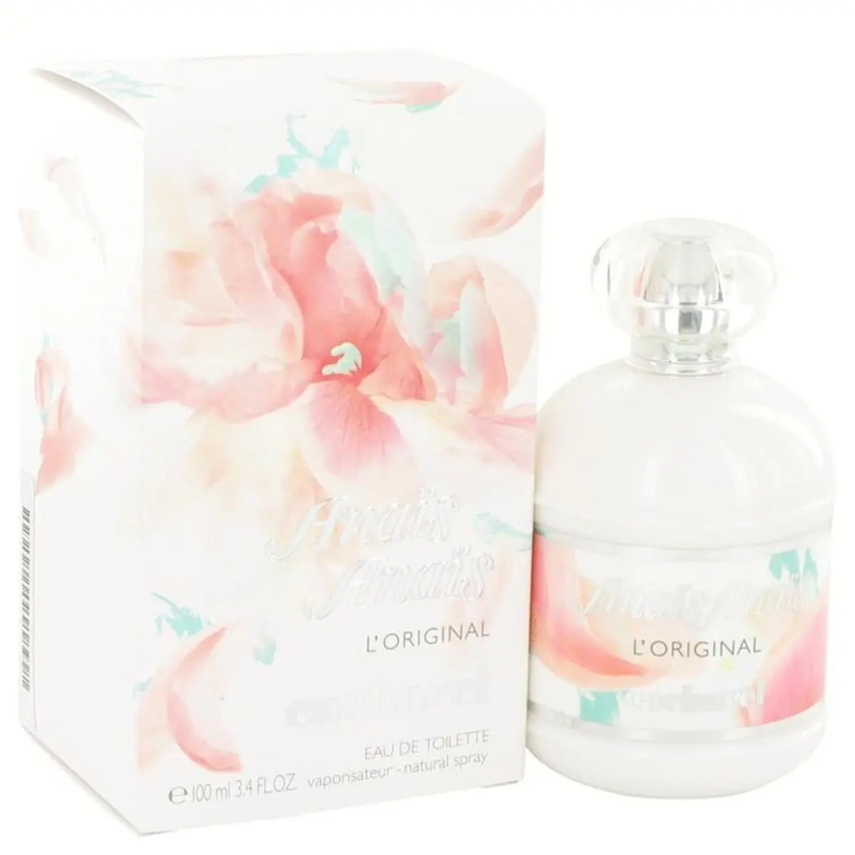 Cacharel Anais Anais Original Eau De Toilette Spray - 3.4 fl oz Full-Size Women's Citrus Woody Fragrance Bottle